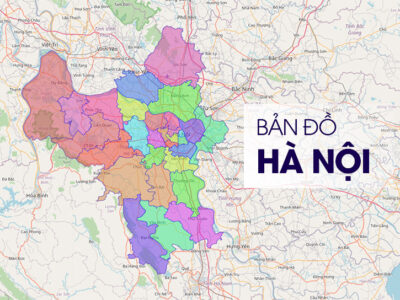 Bản đồ Hà Nội và bản đồ hành chính các quận huyện Hà Nội