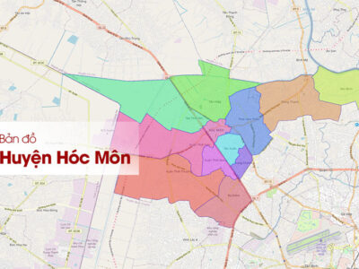 Bản đồ Huyện Hóc Môn TPHCM [Cập nhật mới nhất]