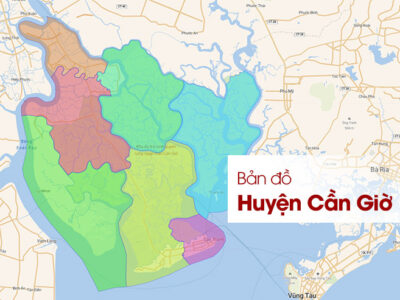 Bản đồ Huyện Cần Giờ TPHCM [Cập nhật mới nhất]