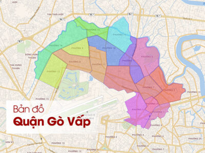Bản đồ Quận Gò Vấp TPHCM [Cập nhật mới 2025]