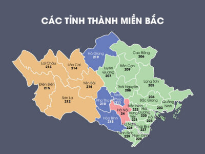 Miền Bắc Việt Nam có bao nhiêu tỉnh? Danh sách chi tiết