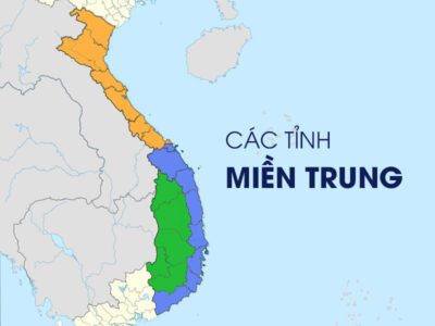 Danh sách các tỉnh miền Trung và bản đồ chi tiết [Mới nhất]