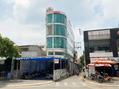 Blue Office Building